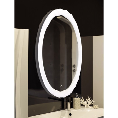 Зеркало с подсветкой белое 70x104см Aima Design У51940