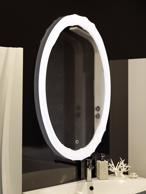 Зеркало с подсветкой белое 70x104см Aima Design У51940