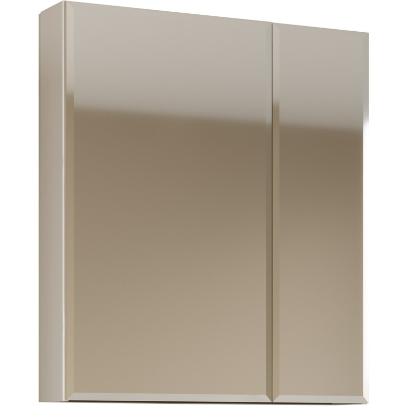 Зеркало-шкаф белое 70x80см Marka One У37179