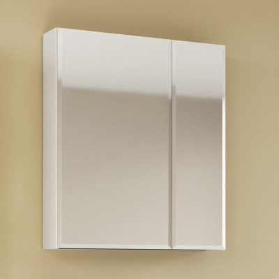 Зеркало-шкаф белое 70x80см Marka One У37179