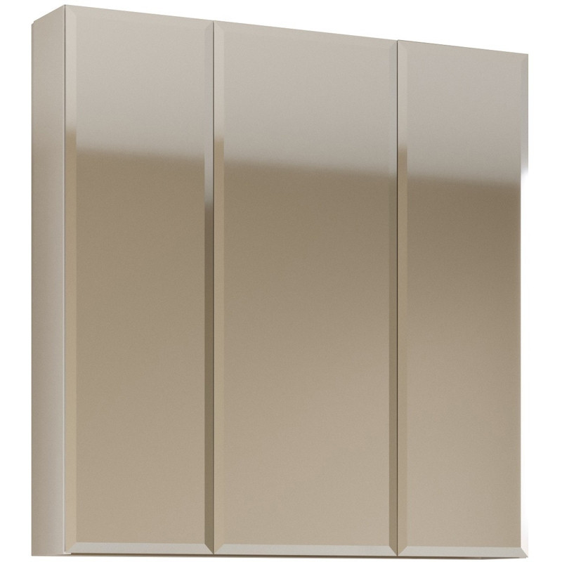 Зеркало-шкаф белое 80x80см Marka One У37180