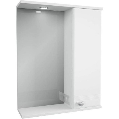 Зеркало-шкаф белое 58x72.5см 1Marka У99310
