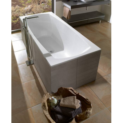 Ванна 1800x800mm Villeroy&Boch My Art DUO, Альпийский белый, с ножками