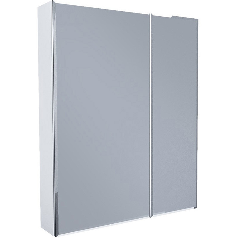 Зеркало-шкаф белое 75x82см 1Marka У29559
