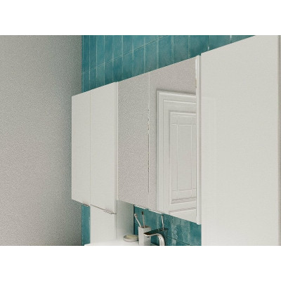 Зеркало-шкаф белое 60x80см 1Marka У92511