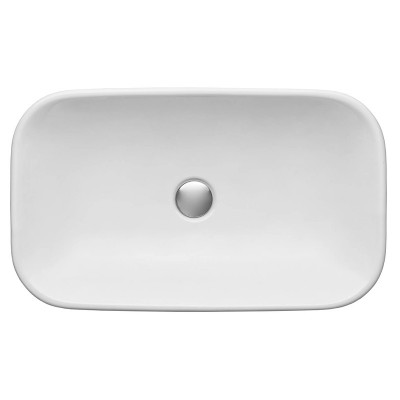 Раковина на столешницу белая 60x36x12см 1Marka У84089