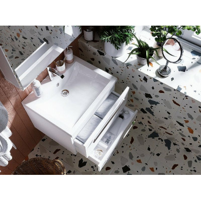 Раковина на столешницу белая 58x48x13.5см 1Marka Ц0000004832