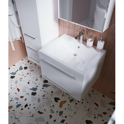 Раковина на столешницу белая 58x48x13.5см 1Marka Ц0000004832