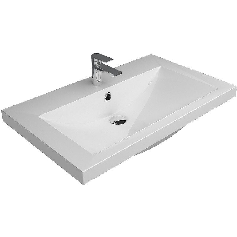 Раковина на столешницу белая 75x48x13.5см 1Marka Ц0000004400