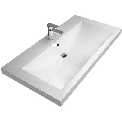 Раковина на столешницу белая 90x48x13.5см 1Marka Ц0000004833