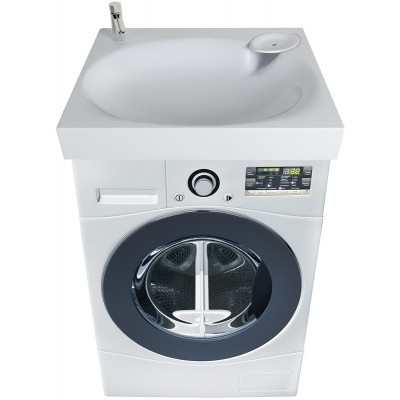 Раковина на столешницу белая 60x50x20см Marka One У71490