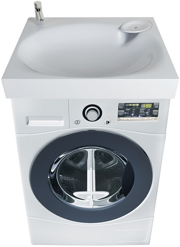 Раковина на столешницу белая 60x50x20см Marka One У71490