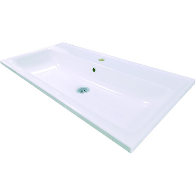 Раковина на столешницу белая 60x44x13см Marka One У79769