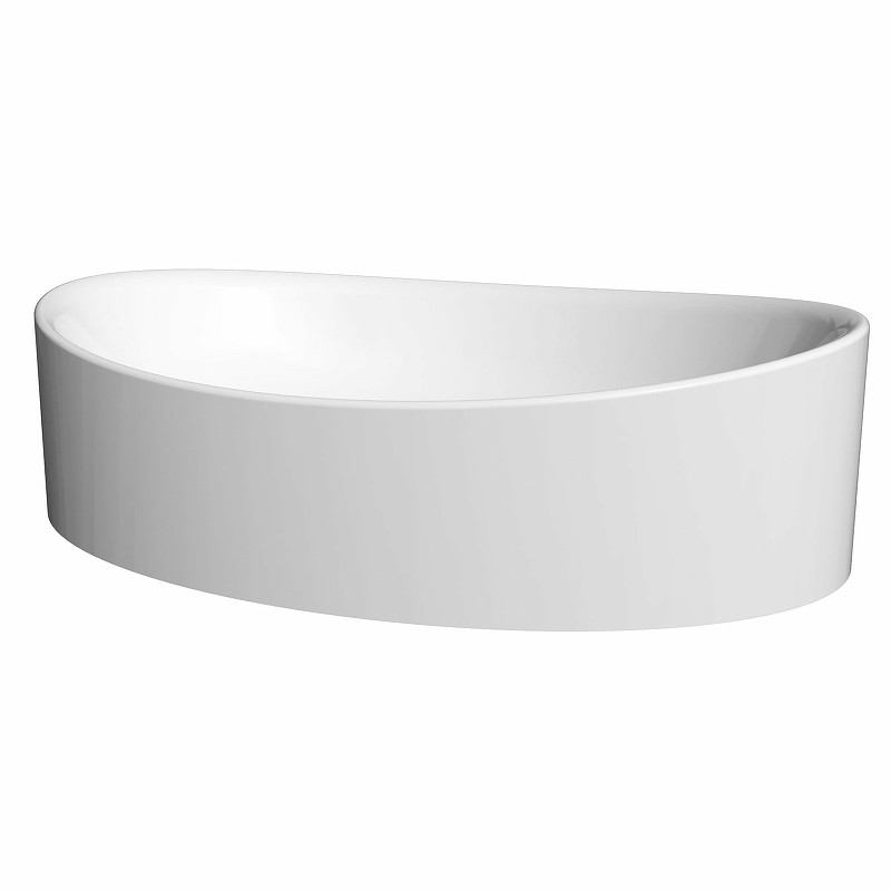 Раковина на столешницу белая 53x35x14.5см Marka One У98808