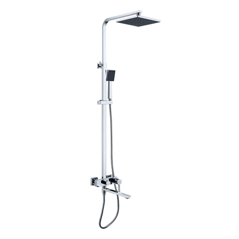 Душевая система хром Lemark Tropic LM7004CS