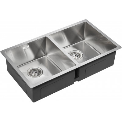 Мойка из нержавеющей стали 78х44х20см сталь Paulmark PM237844-BS