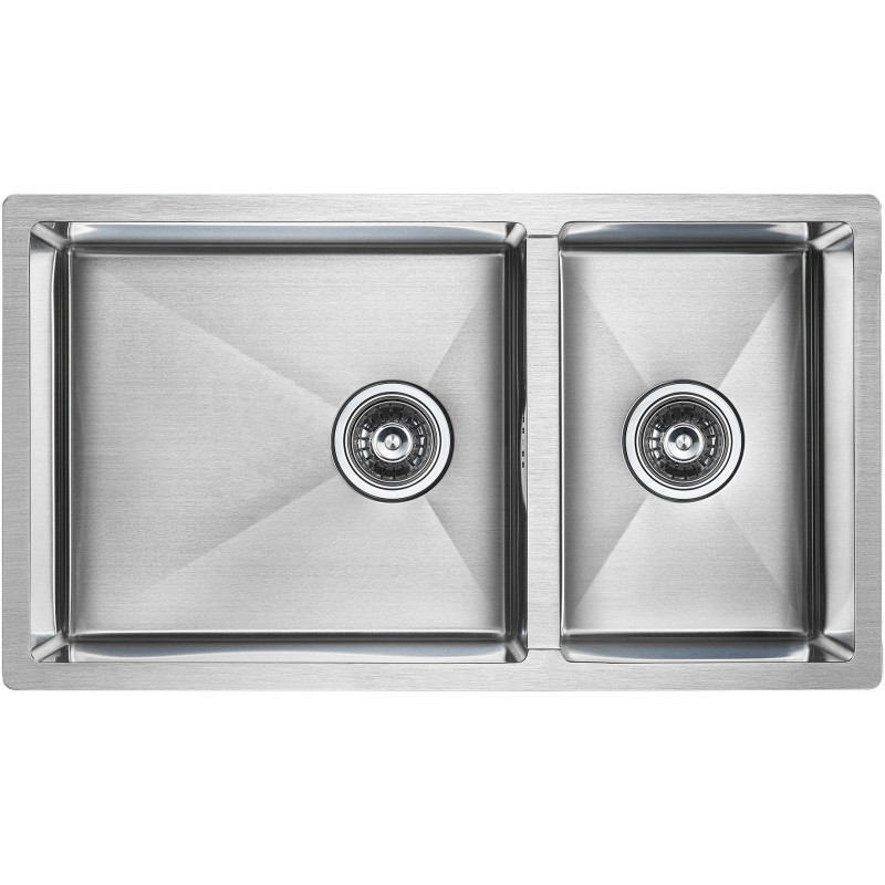 Мойка из нержавеющей стали 78х44х20см сталь Paulmark PM227844-BS