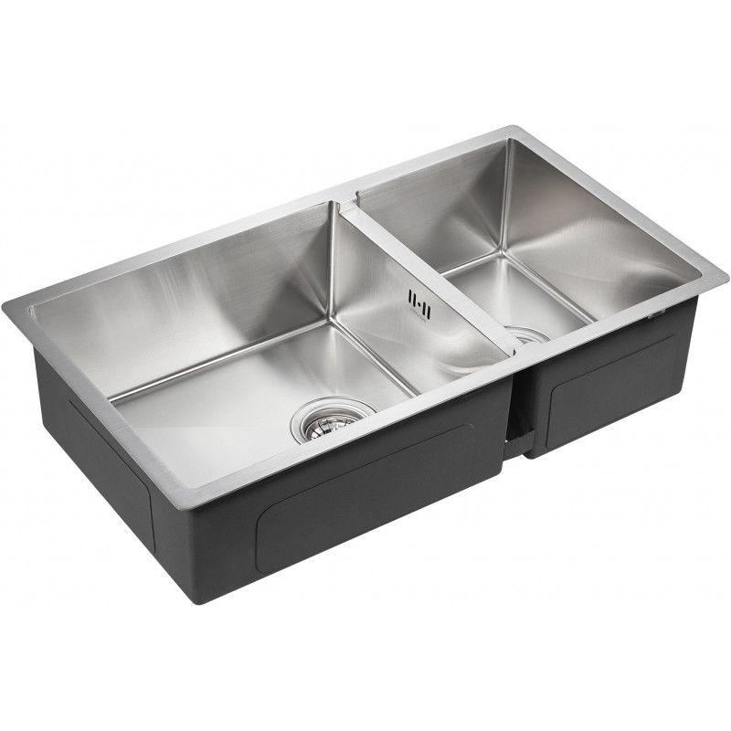 Мойка из нержавеющей стали 78х44х20см сталь Paulmark PM227844-BS