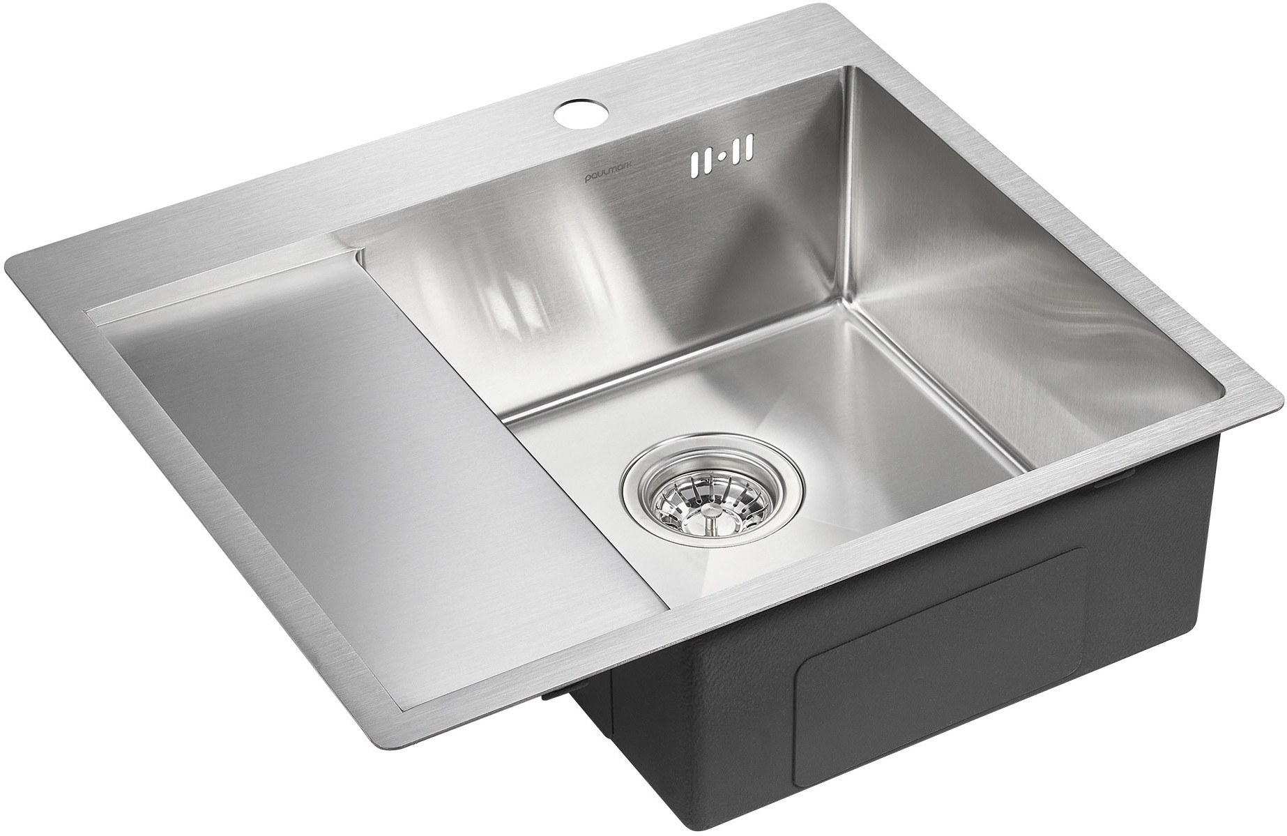 Мойка из нержавеющей стали 59х51х20см сталь Paulmark PM225951-BSR