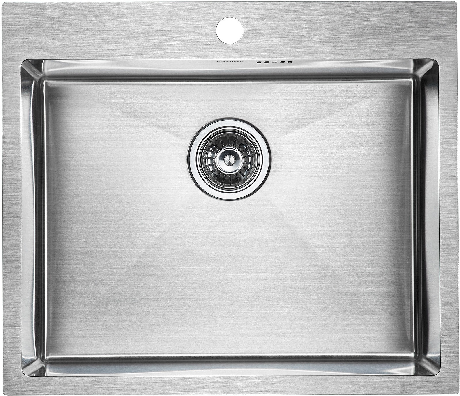 Мойка из нержавеющей стали 51х59х20см сталь Paulmark PM215951-BS