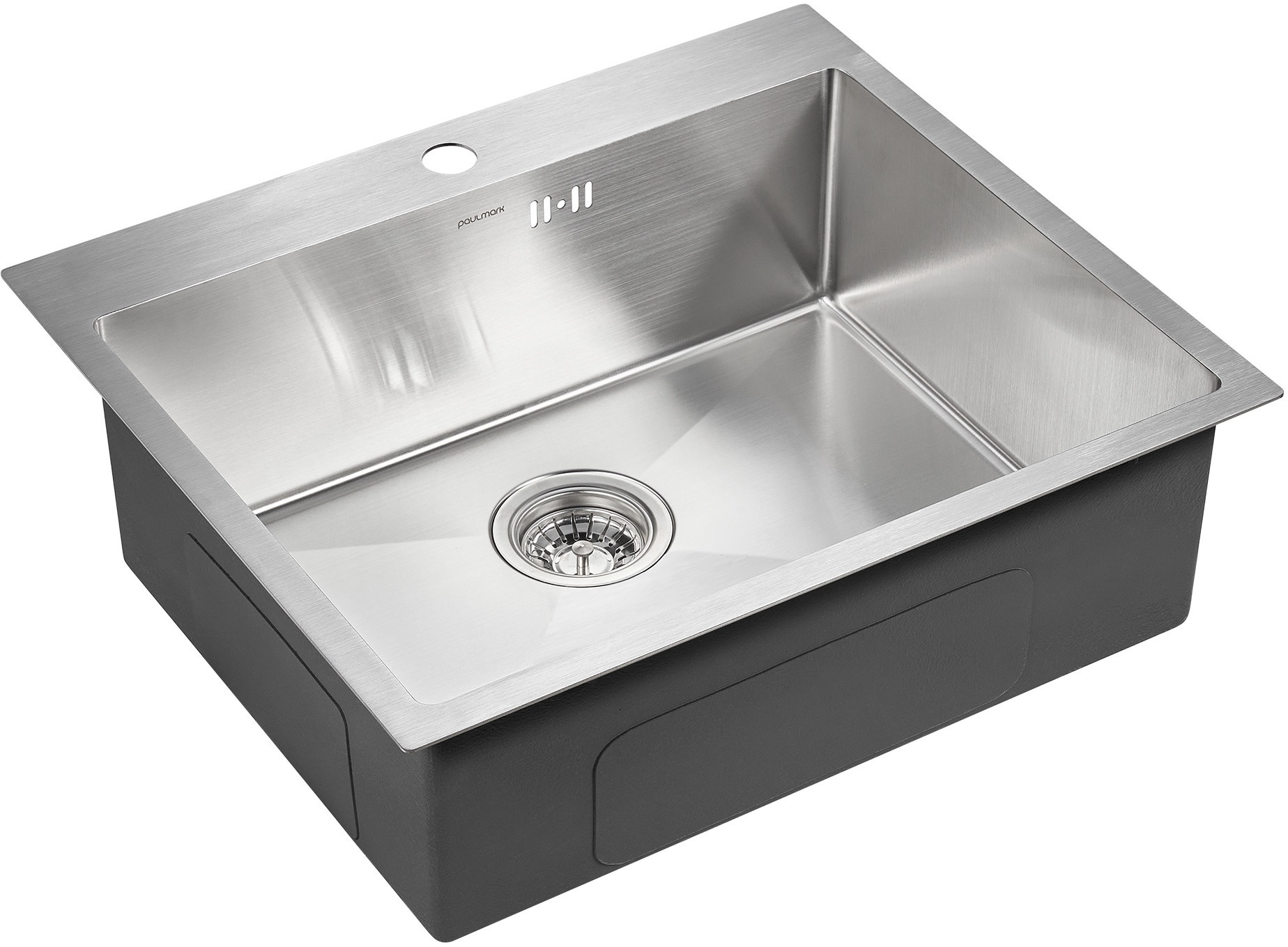 Мойка из нержавеющей стали 51х59х20см сталь Paulmark PM215951-BS