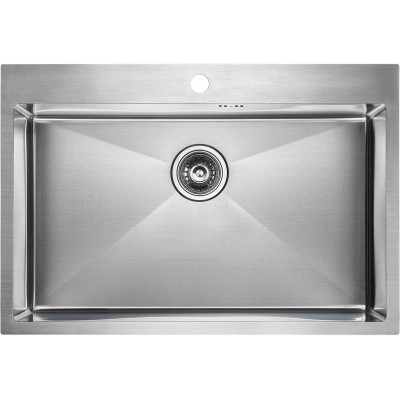 Мойка из нержавеющей стали 51х75х20см сталь Paulmark PM217551-BS