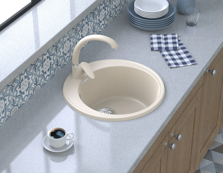 Мойка для кухни Granfest Quarz GF-Z08, цвет серый