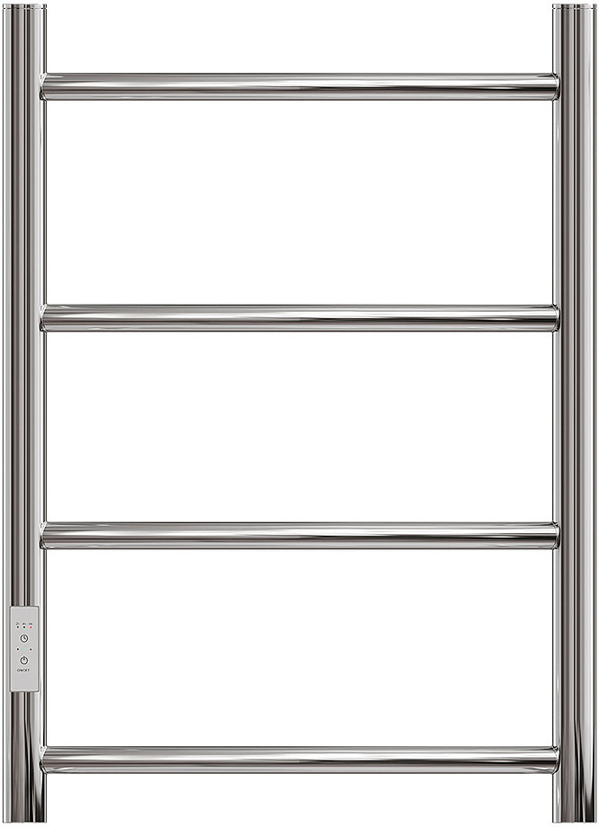 Полотенцесушитель электрический Point PN04756 П4 500x600 диммер слева, хром