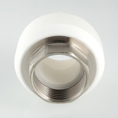 Муфта PPR белая под ключ  50 х1 1/2" ВР VALTEC VTp.706.0.05008