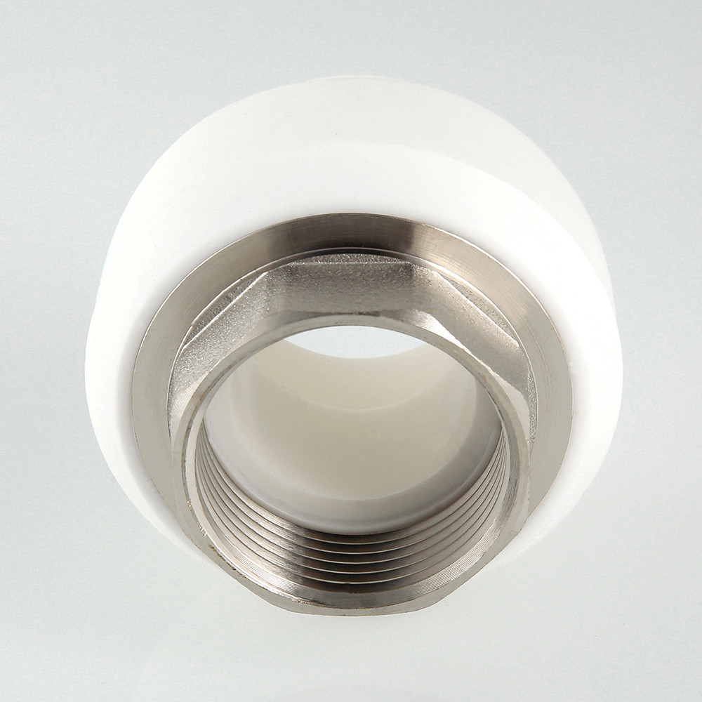 Муфта PPR белая под ключ  50 х1 1/2" ВР VALTEC VTp.706.0.05008