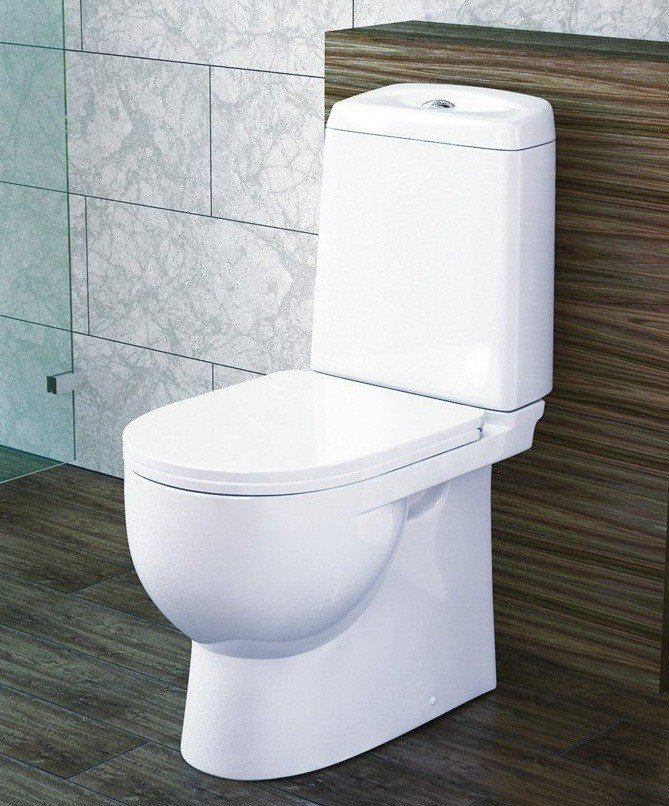 Унитаз компакт Sanita Luxe Best с сиденьем дюропласт c системой soft-close SL900303