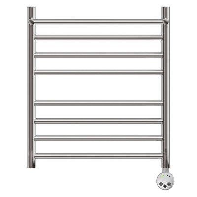 Полотенцесушитель электрический Point PN10156SPE П7 500x600 с полкой левый/правый, хром