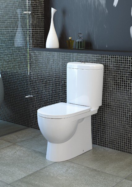 Унитаз компакт Sanita Luxe Art Comfort Белый с быстросъемным сиденьем soft-close