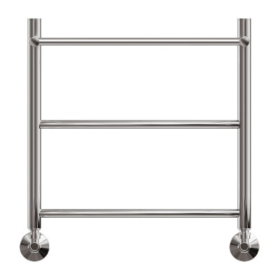 Полотенцесушитель водяной Point PN04155P П2 500x500 с полкой, хром