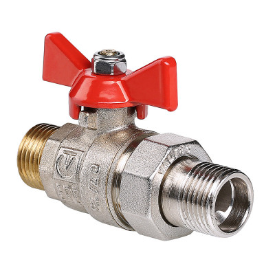 Кран шаровой Valtec BASE "Американка" Ду 20 "бабочка" VT.226.N.05