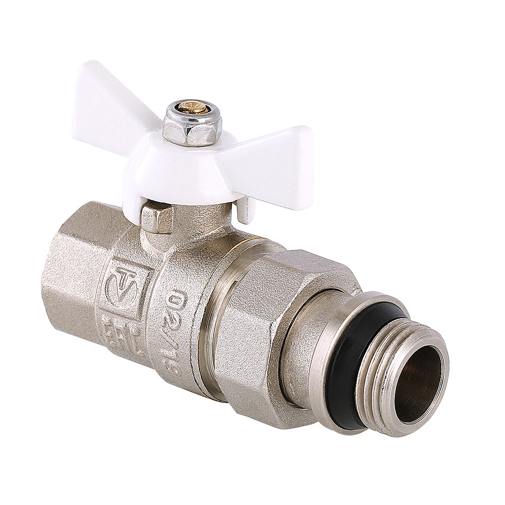 Кран шаровой Valtec BASE "Американка" с доп. уплотнением Ду 20 VT.227.NRW.05
