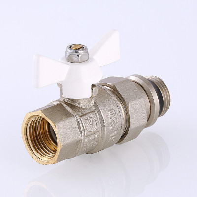 Кран шаровой Valtec BASE "Американка" с доп. уплотнением Ду 20 VT.227.NRW.05