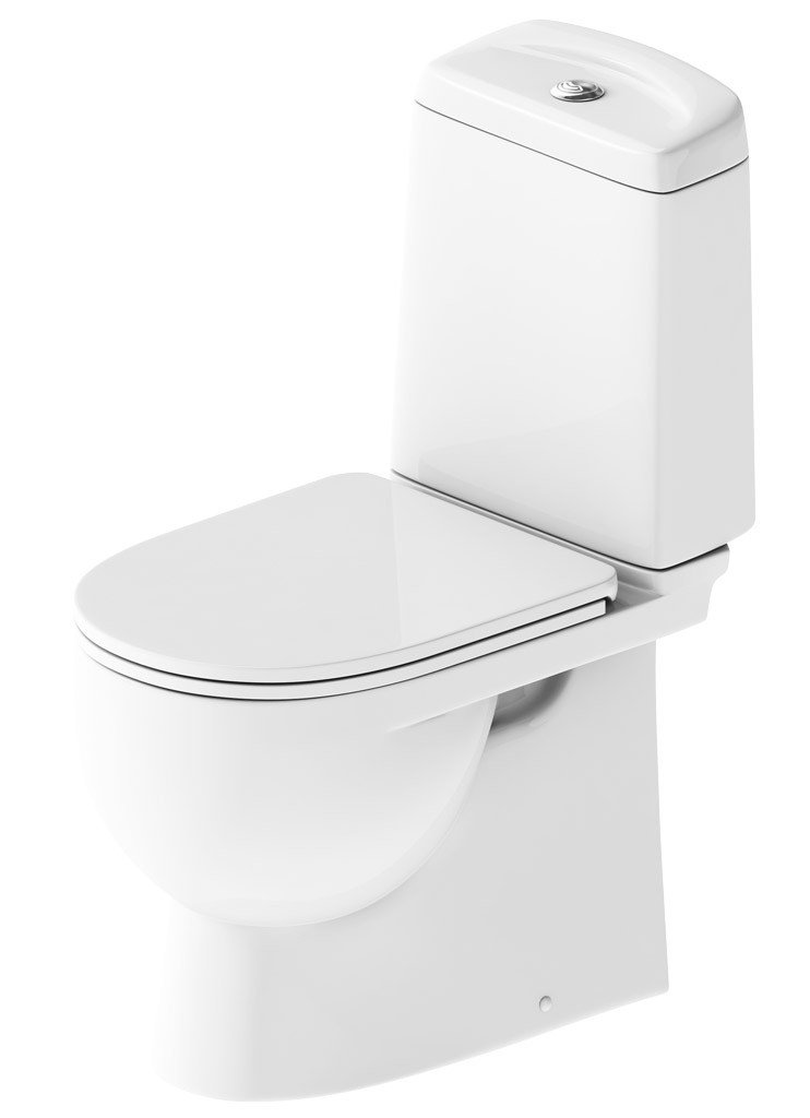 Унитаз компакт Sanita Luxe Best с сиденьем дюропласт c системой soft-close SL900303