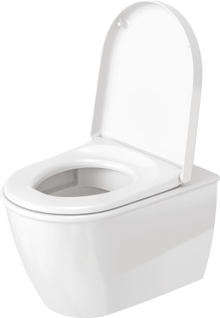 Сиденье для унитаза Duravit Darling New, петли: нерж. сталь, без автоматического закрывания, белый Alpin