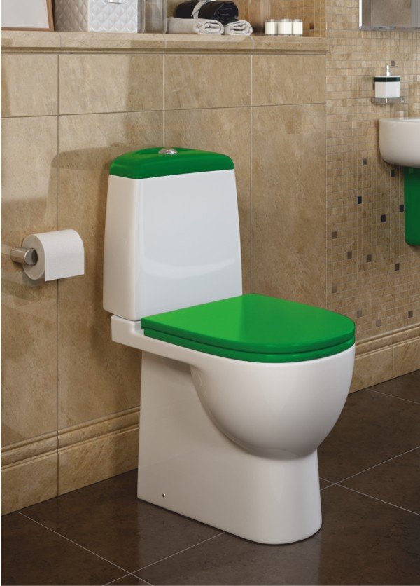 Унитаз-компакт Sanita Luxe Best Green быстросъемное сиденье дюропласт soft close