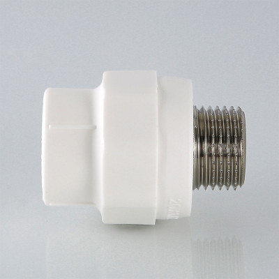 Муфта PPR белая комби.НР 25 х 3/4" VALTEC VTp.701.0.02505