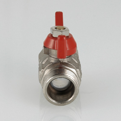 Кран шаровой VALTEC COMPACT Ду20 г.ш. ручка бабочка VT.093.N.05