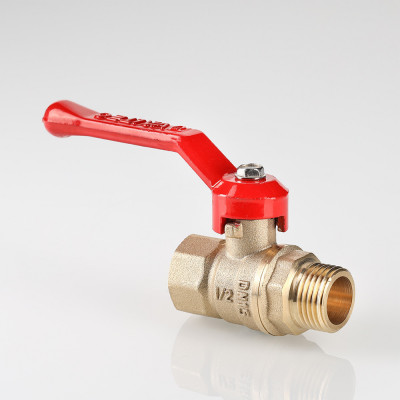 Кран шаровой VALTEC СТАНДАРТ PN40 Ду20 г.ш. ручка рычаг VT.121.GN.05
