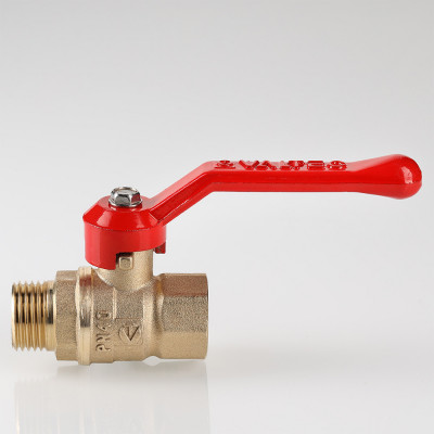 Кран шаровой VALTEC СТАНДАРТ PN40 Ду20 г.ш. ручка рычаг VT.121.GN.05