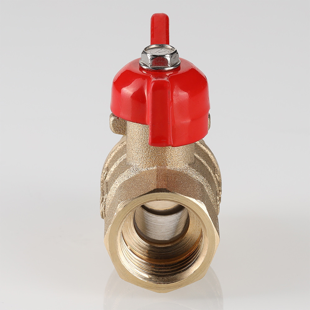 Кран шаровой VALTEC СТАНДАРТ PN40 Ду15 г.ш. ручка бабочка VT.123.GN.04