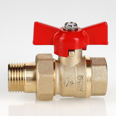 Кран шаровой VALTEC СТАНДАРТ PN40 Ду20 американка VT.127.GN.05