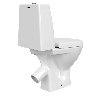 Унитаз-Компакт Cersanit GRANTA 031 3/6 DPL EO сиденье дюропласт SC, KO-GRA031-3/6-DL-n-w