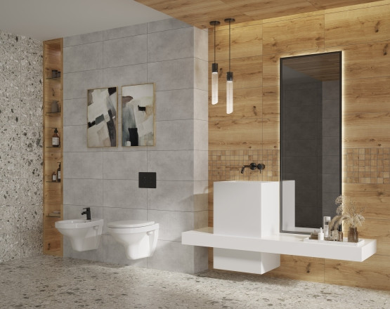 Подвесной унитаз Cersanit DELFI TPL, MZ-DELFI-PL
