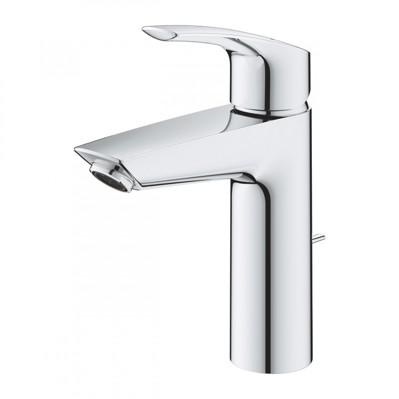 Смеситель однорычажный для раковины Grohe Eurosmart M-Size, с донным клапаном, хром, 23322003