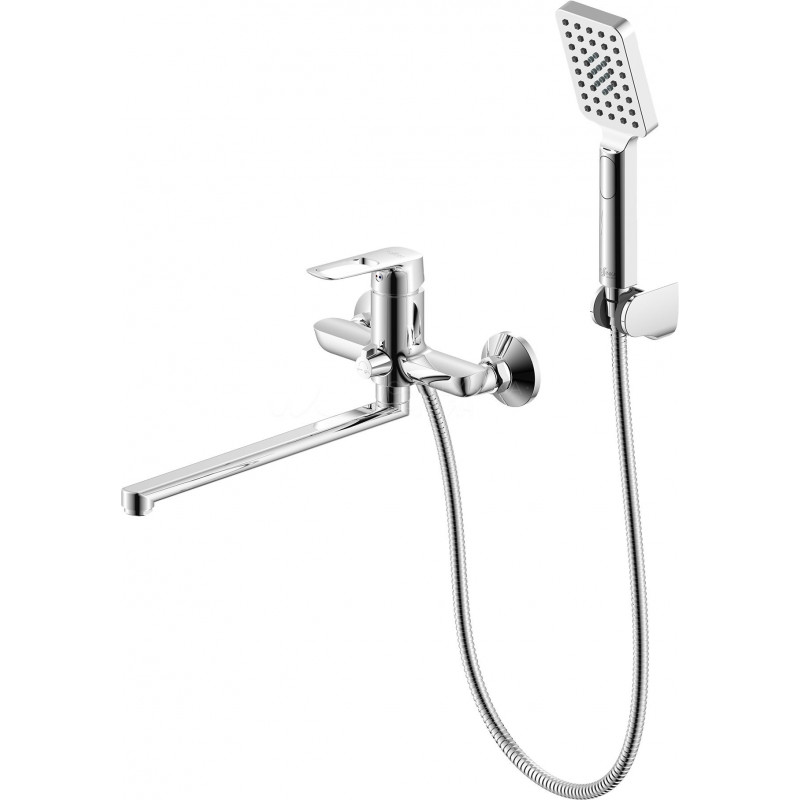 Смеситель для ванны хром Rossinka RS46-32